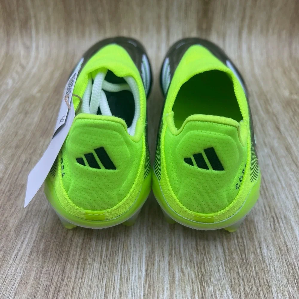 adidas Copa Pure III Elite FG Men's Size 4.5 Yellow Black Soccer Cleats JH6302‎